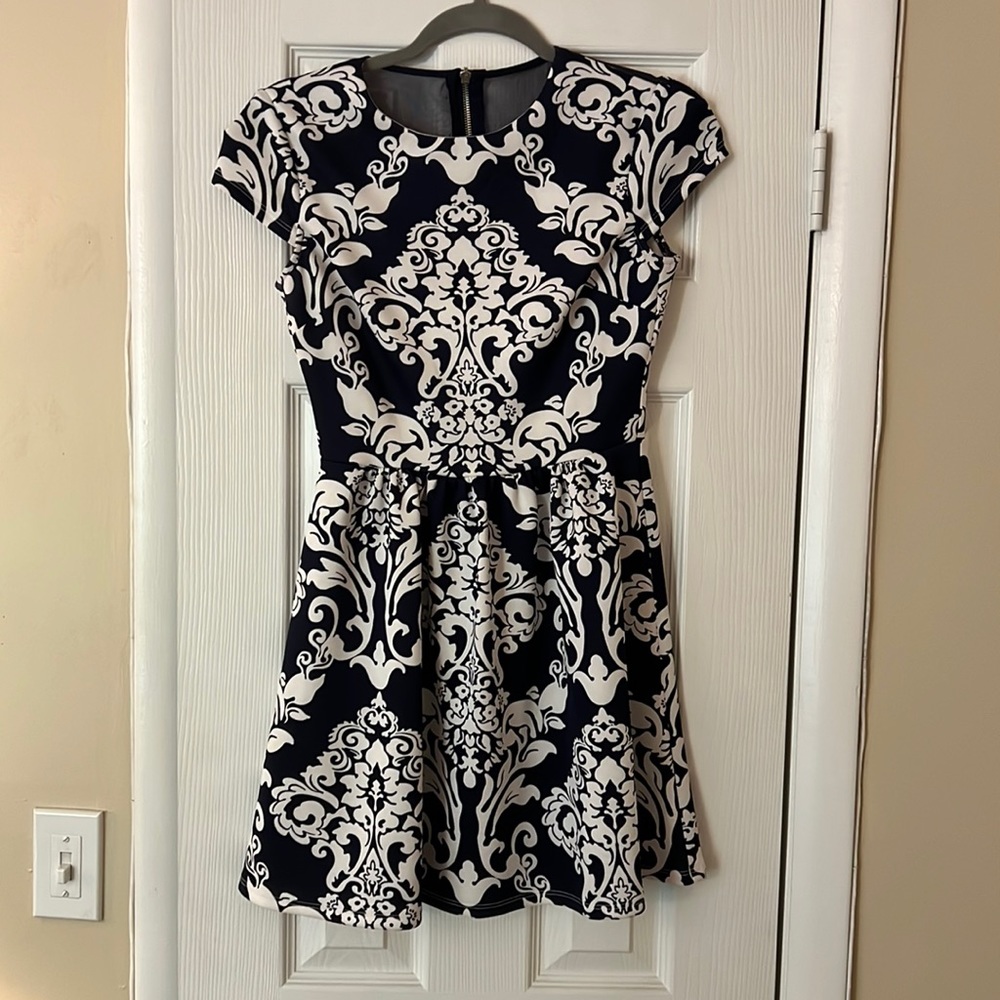 Blue and white dress. Only worn once
